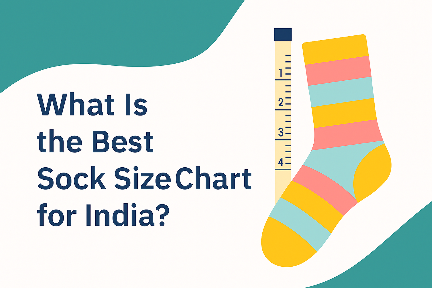 Dynamocks Blog: What is the best socks Size Chart for India.