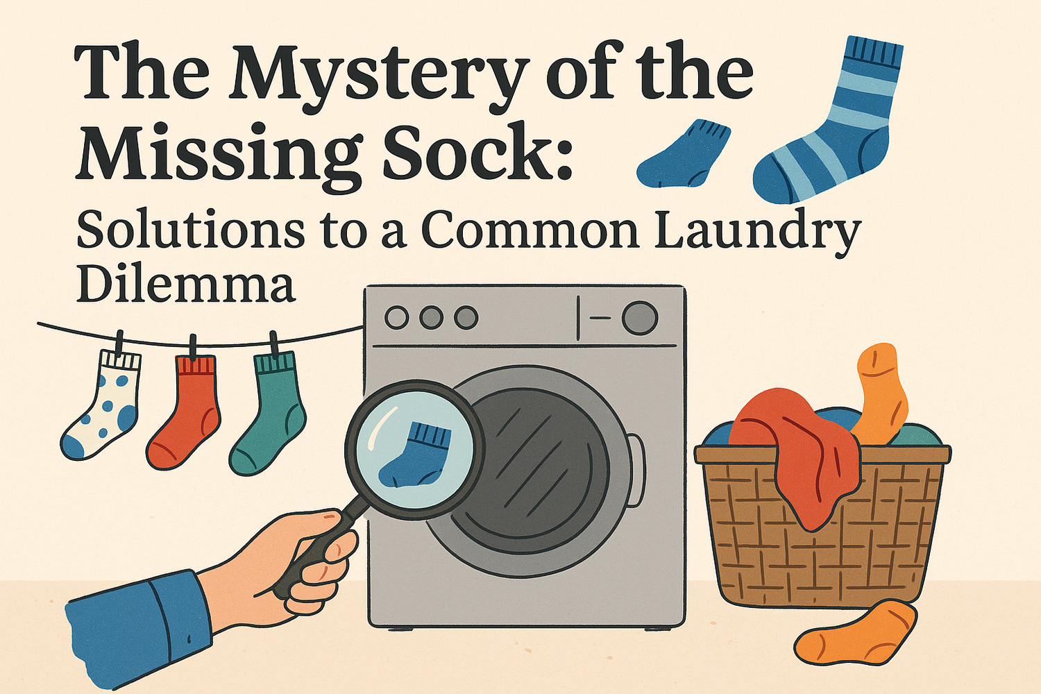 Dynamocks Solves the missing socks mystery.