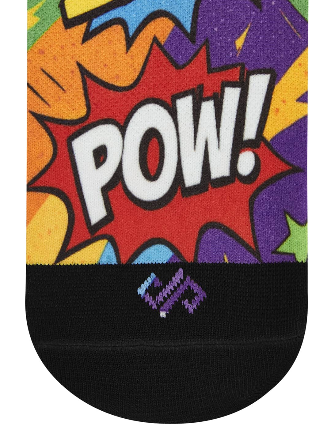 Dynamocks Comic Boom Crew Length Socks for Men and Women.