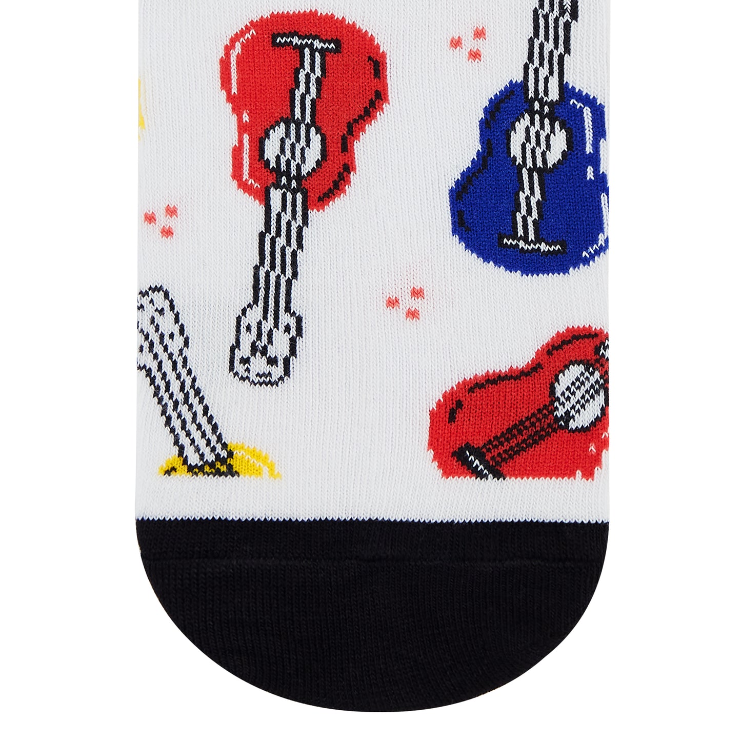 Dynamocks Guitar Crew Length Socks for Men and Women.