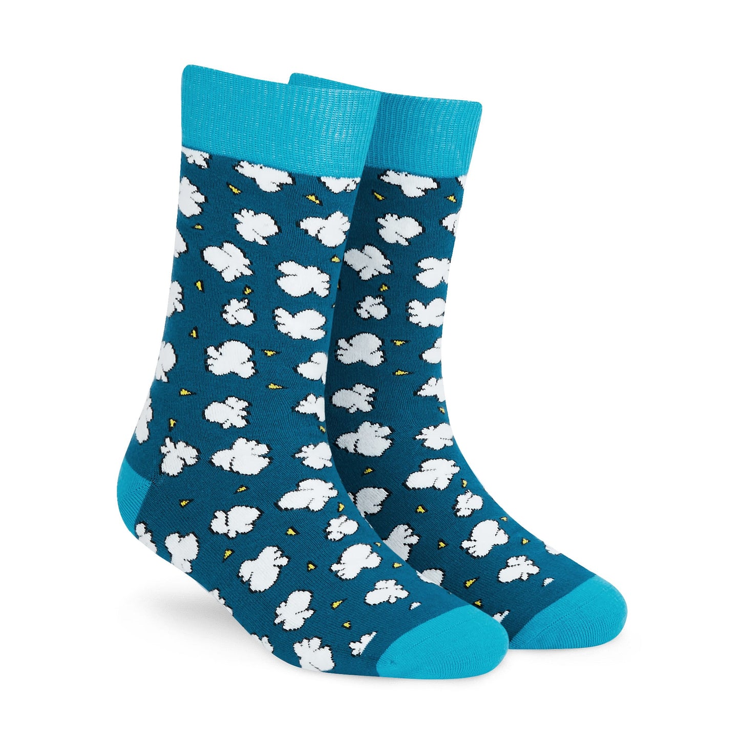 Dynamocks Popcorn Crew Length Socks for Men and Women.