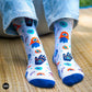 Dynamocks Amulet Crew Length Socks for Men and Women.