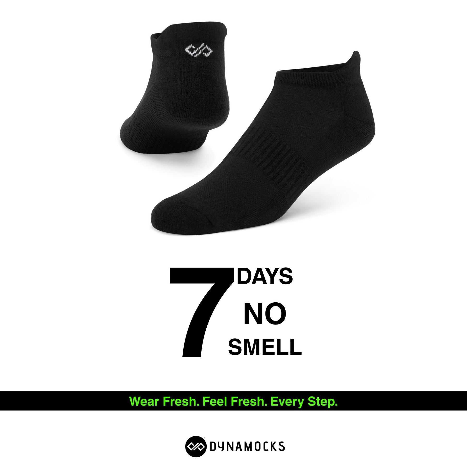Dynamocks Bamboo Ankle 7 Days no Smell.