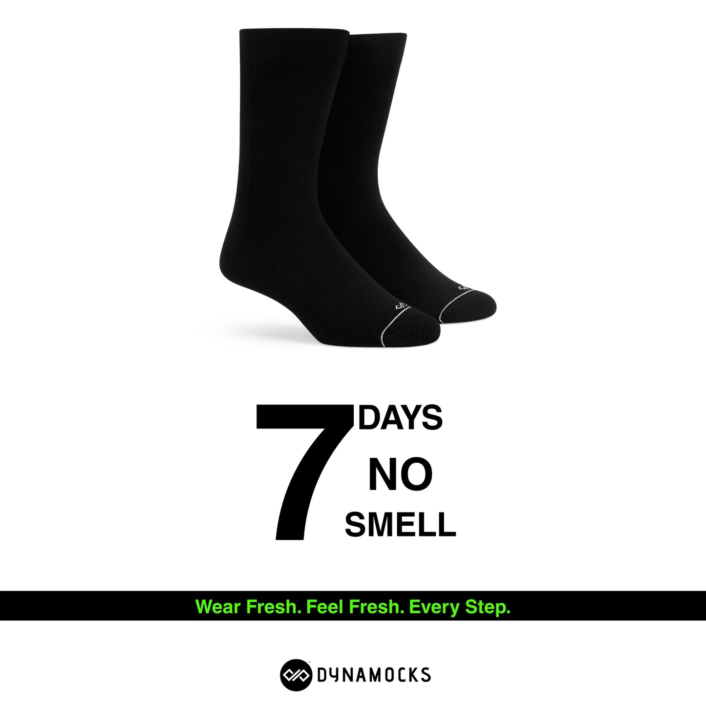 Dynamocks Bamboo Crew Sock 7 Days No Smell
