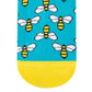 Dynamocks Bees Ankle Length socks for men and women.