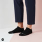 Dynamocks Black Low Ankle Length Socks for Men and Women.