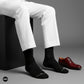 Dynamocks Bamboo Solid Black Crew length socks for Men and Women.