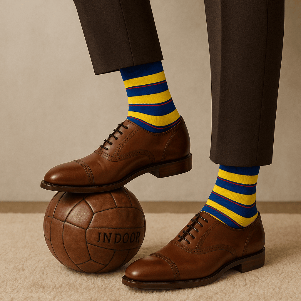 Dynamocks Bold Stripes 5.0 Crew Length Socks for Men and Women.