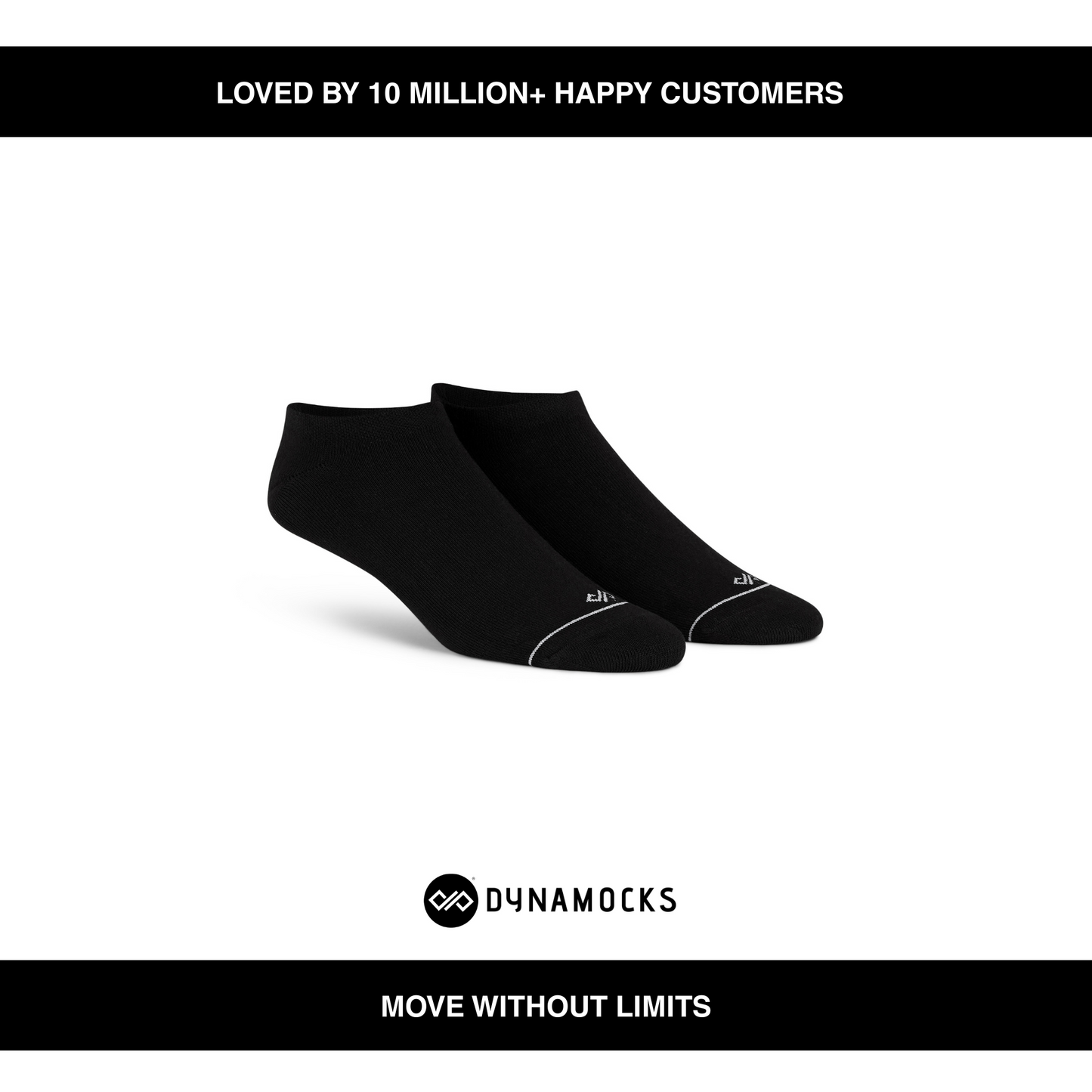 Dynamocks Low Ankle Length socks for men and women.