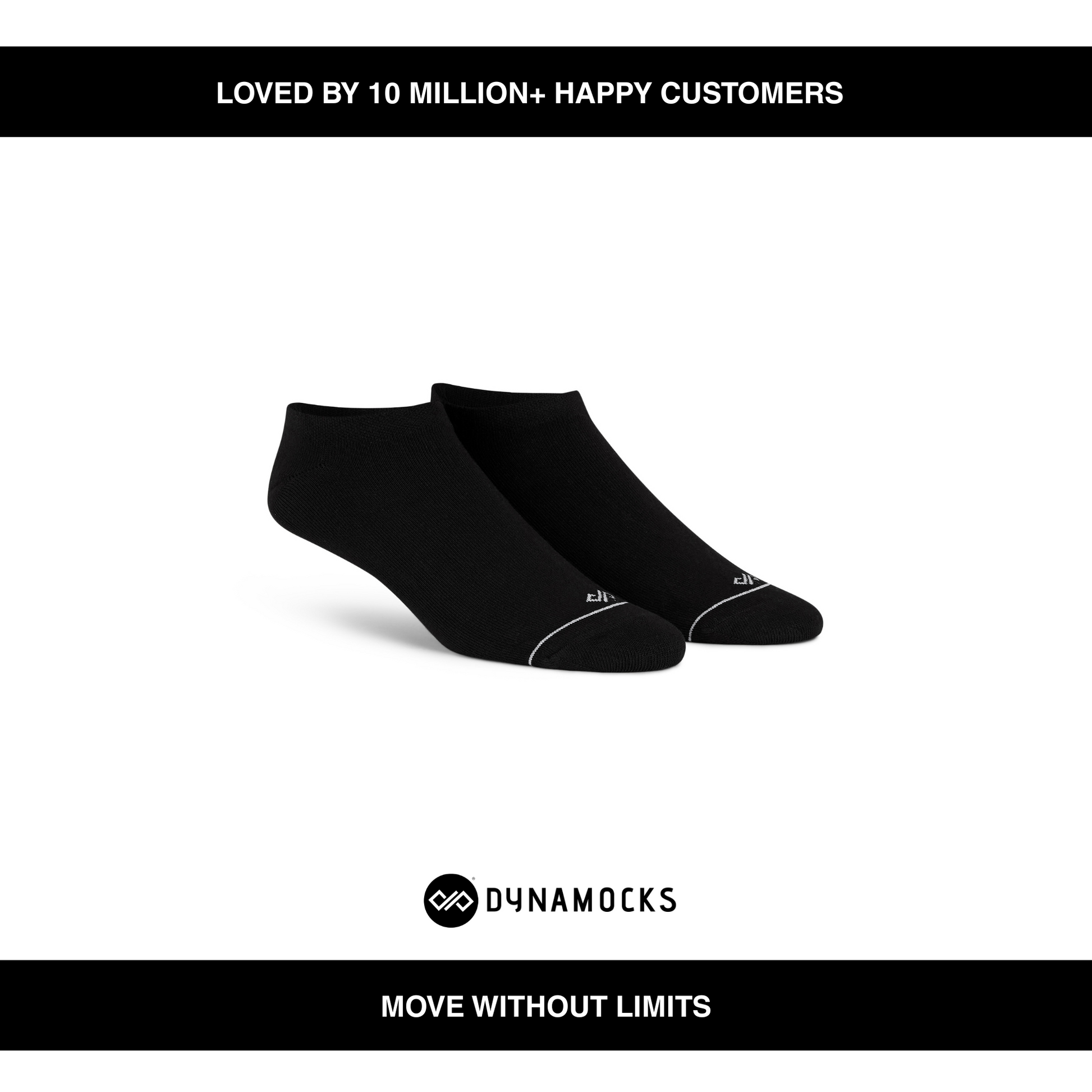 Dynamocks Low Ankle Length socks for men and women.