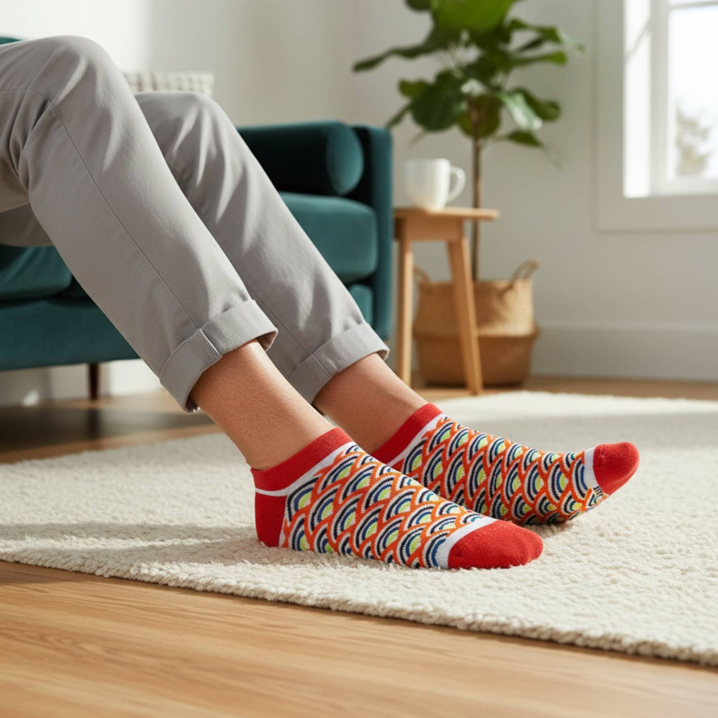 Dynamocks Allure Low Ankle Length Socks for Men and Women.