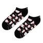 Dynamocks Coffee Cup Low Ankle Length Socks for Men and Women.