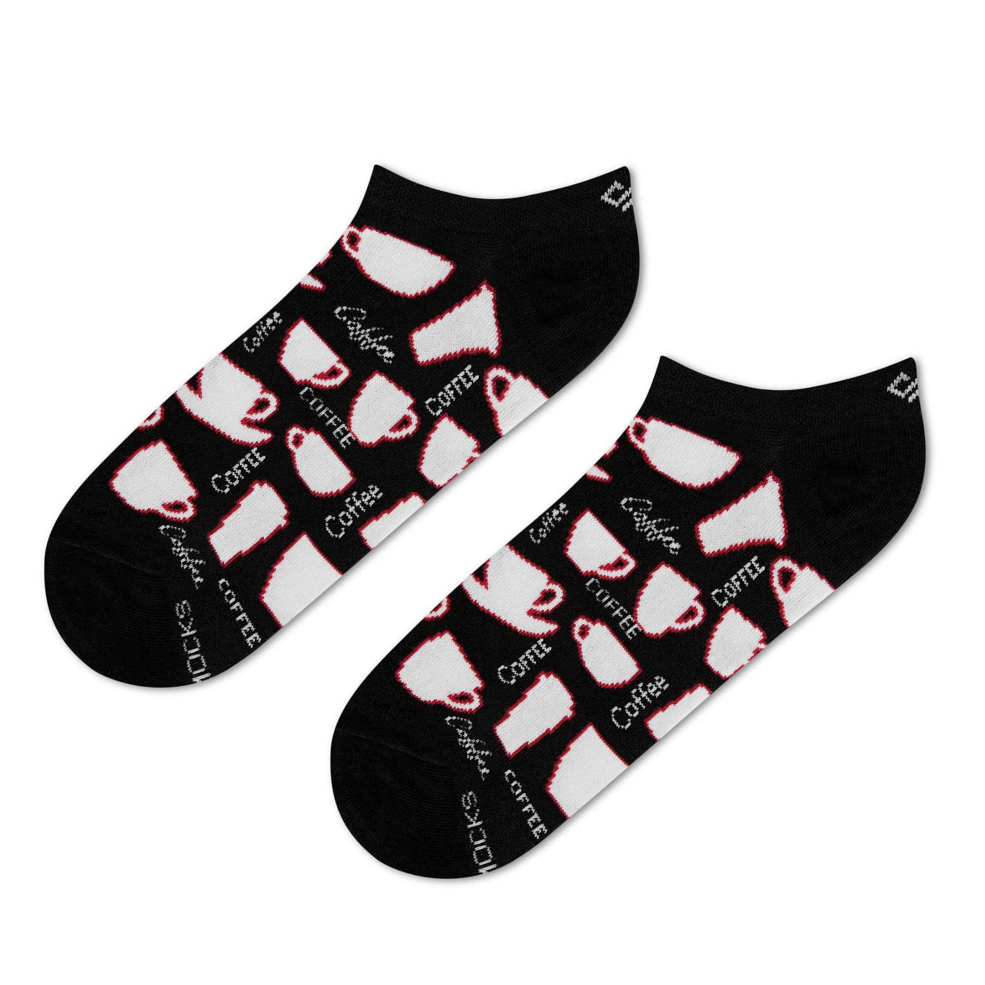 Dynamocks Coffee Cup Low Ankle Length Socks for Men and Women.