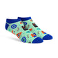 Dynamocks Low Ankle length Socks - Pack of 1 - For men and women - Amulet