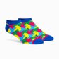 Dynamocks Low Ankle length Socks - Pack of 1 - For men and women - Tesla