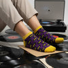 Dynamocks Vivid Low Ankle Length Socks for Men and Women.