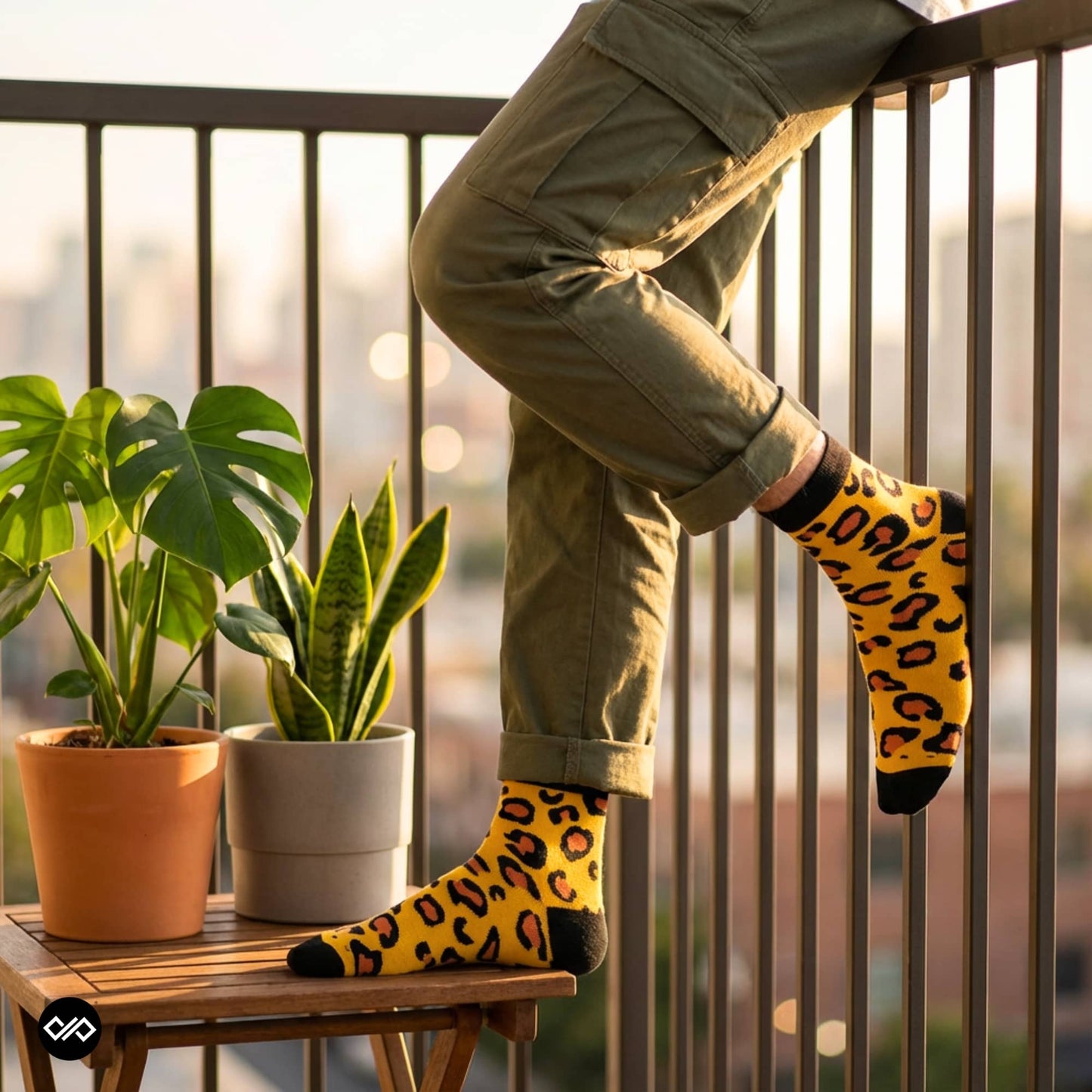 Leopard Print Ankle Socks | Dynamocks