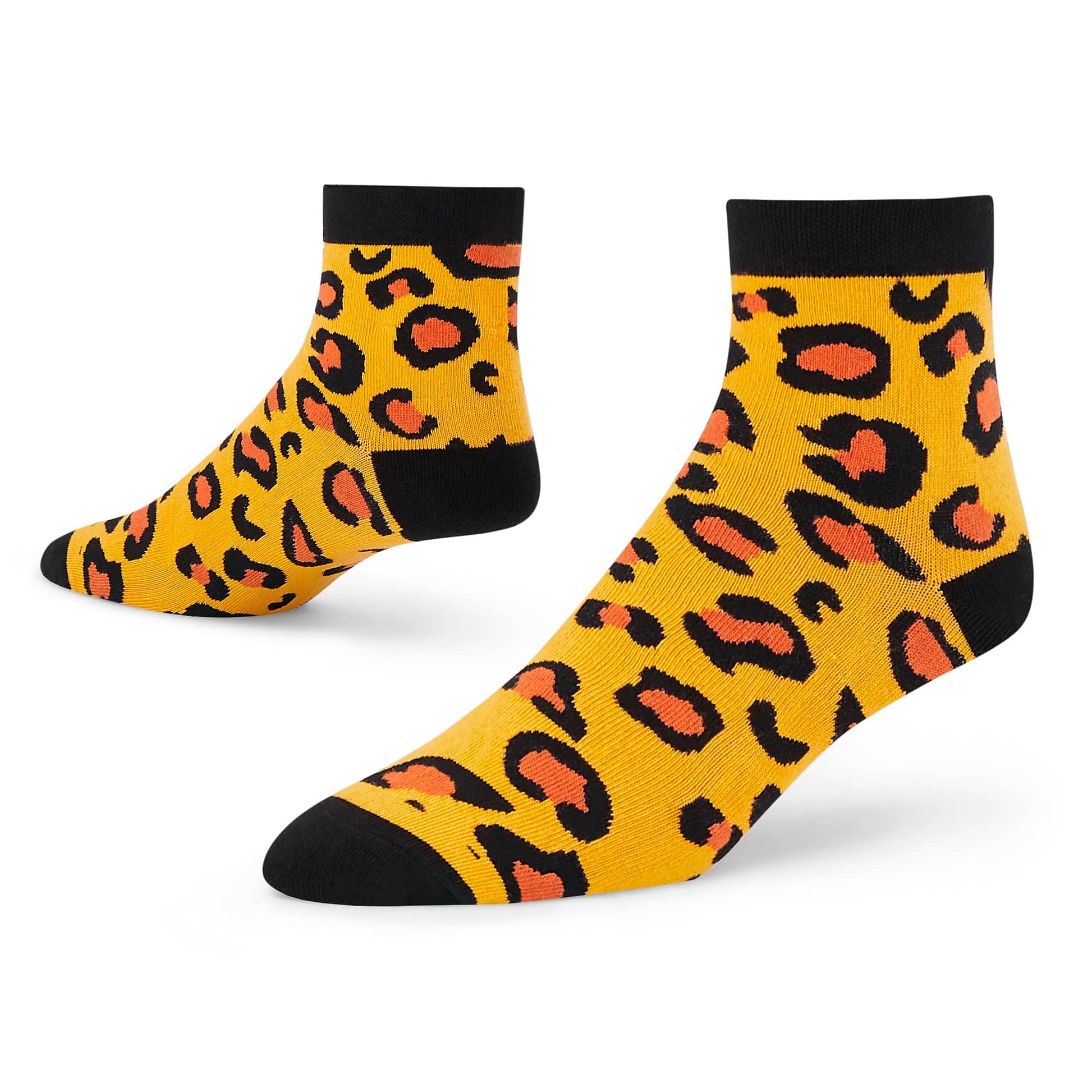 Dynamocks Leopard Ankle Length Socks for men and Women.