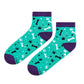 Dynamocks Paws & Bones Ankle Length Socks for men and Women.