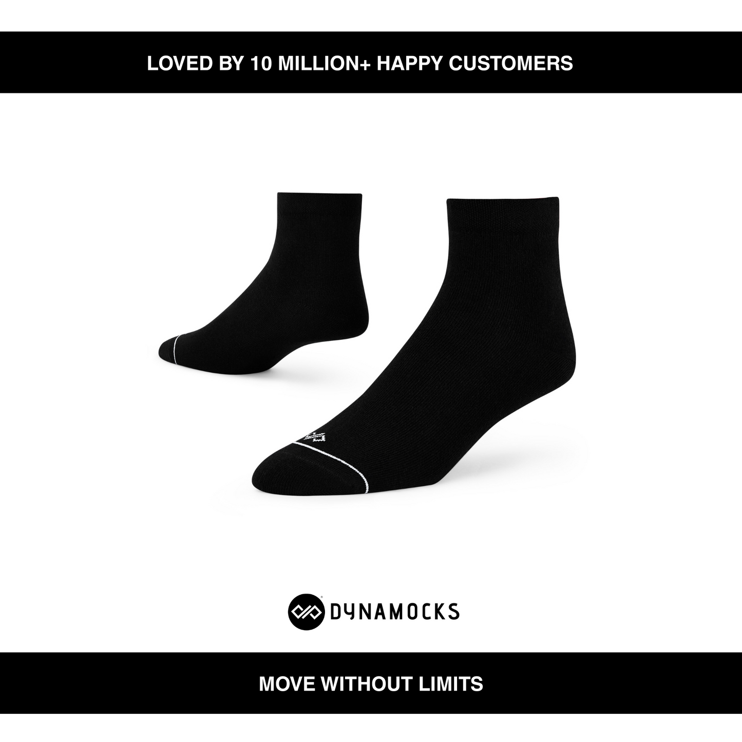 Dynamocks Ankle length socks - loved by 10+ million customer.