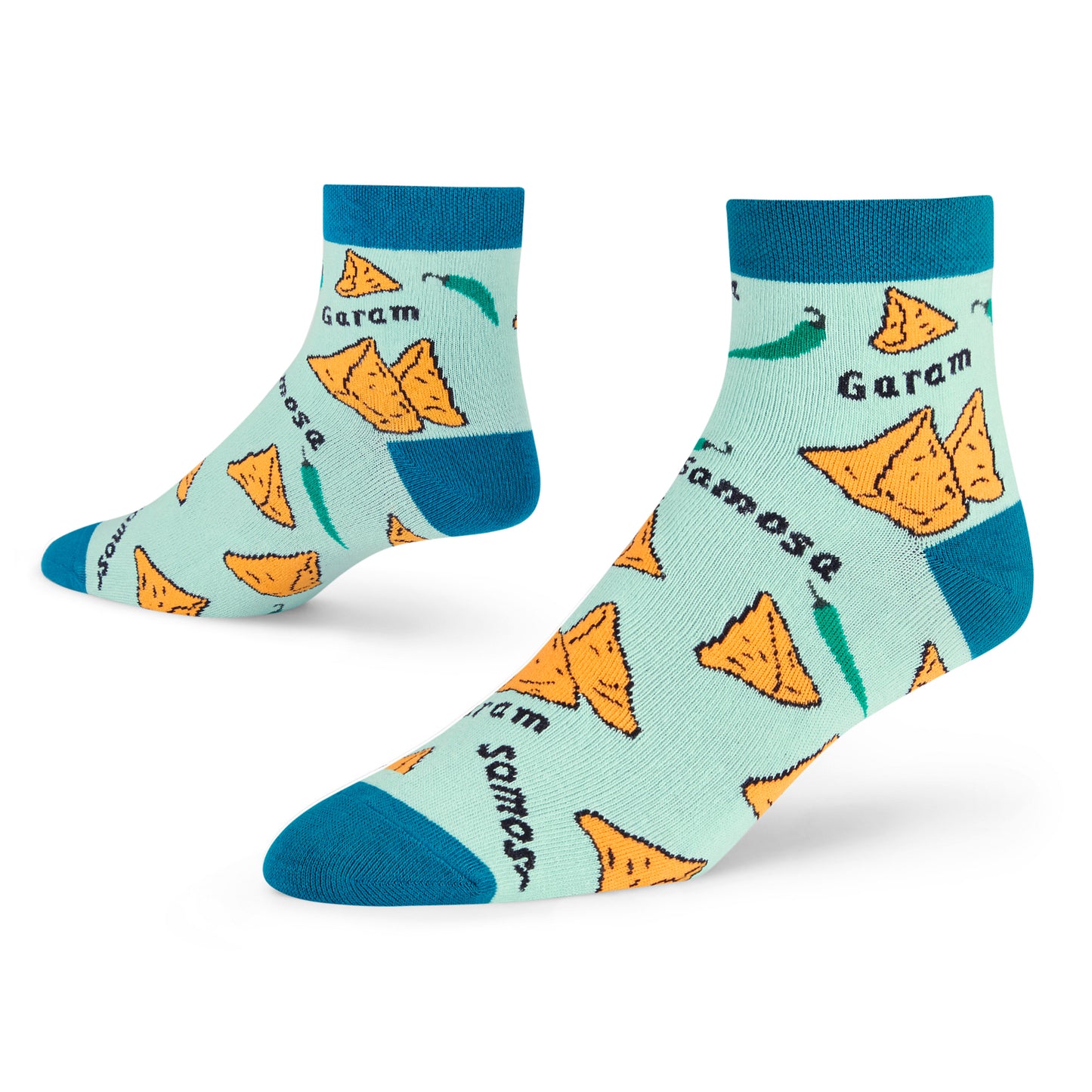Dynamocks Samosa Ankle Length Socks for Men and Women.