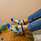 Dynamocks Amulet Low Ankle Length Socks for Men and Women.