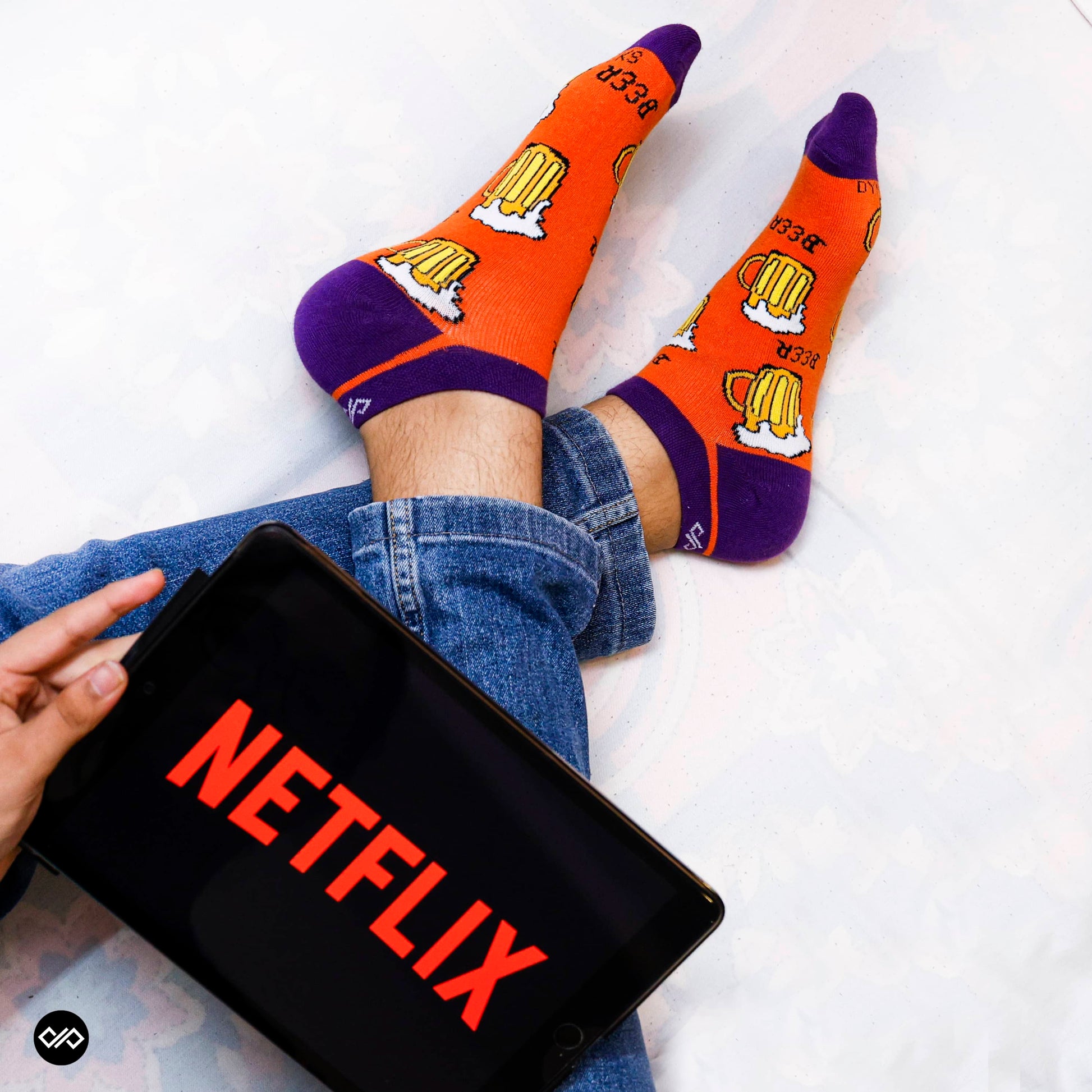 Dynamocks Beer Low Ankle Length Socks for Men and women.