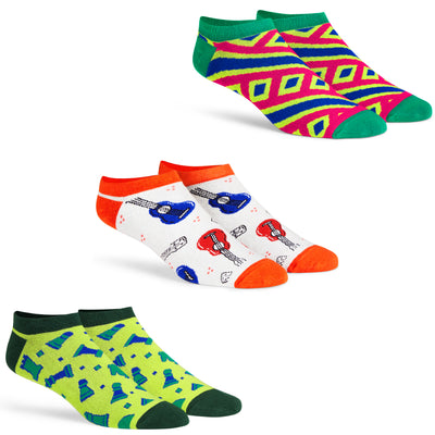 The Metropolitan Edit - Refined City Style Low Ankle Socks (Pack of 3)