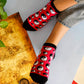 Dynamocks Yin Yang Low Ankle Length Socks for Men and women.