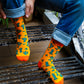 Dynamocks Cactus Crew Length Socks for Men and Women.