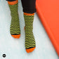 Dynamocks Illusion Crew Length Socks for Men and Women.