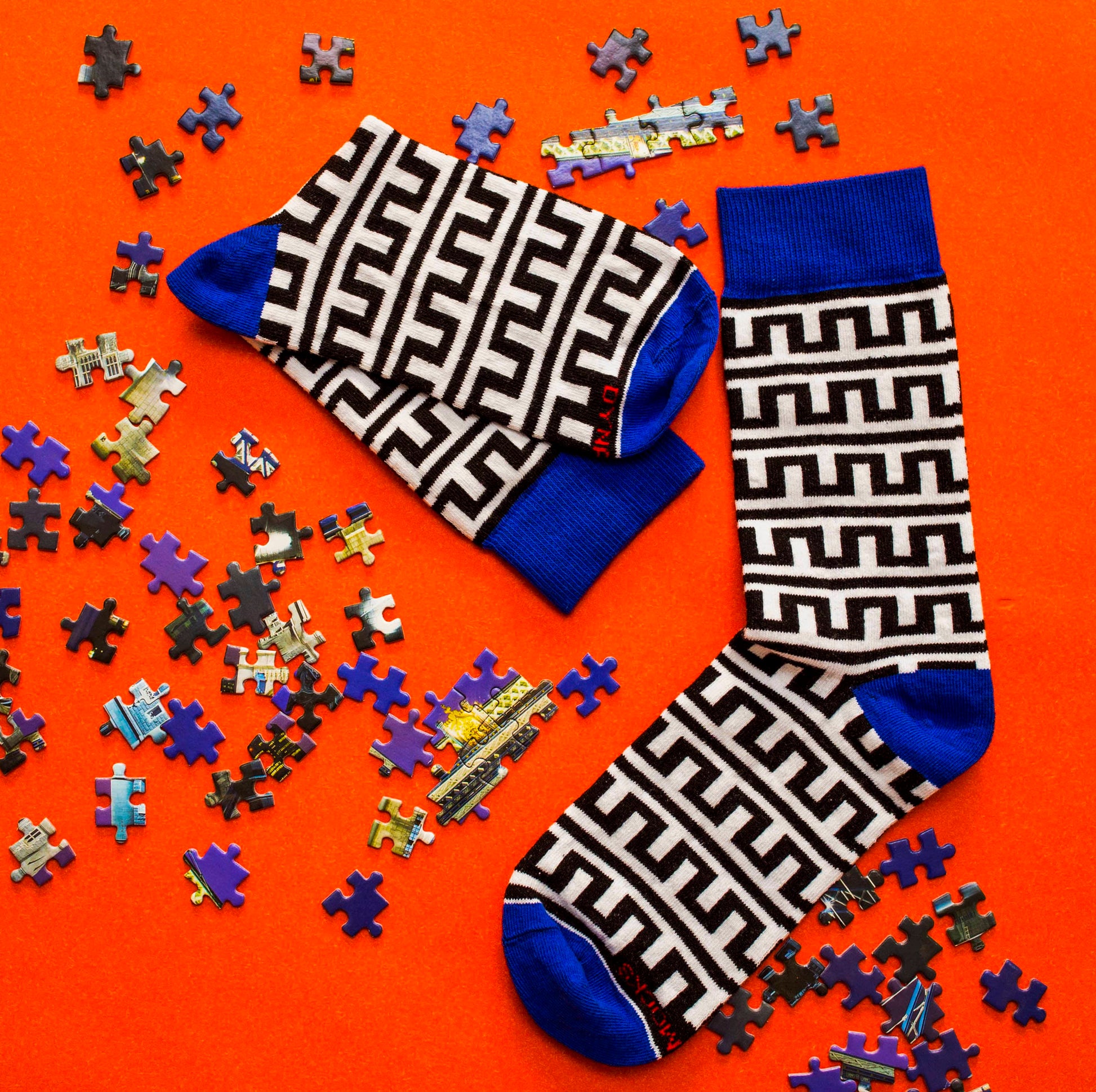 Dynamocks Mayan Crew Length Socks for Men and women.