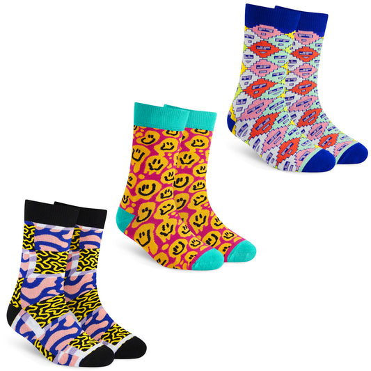 Dynamocks Crew Socks Combo for Men and Women.
