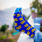 Dynamocks Burger Crew Length Socks for Men and Women