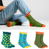 Dynamocks Beam, Sprinkles, Illusion Crew Length Socks for Men and Women