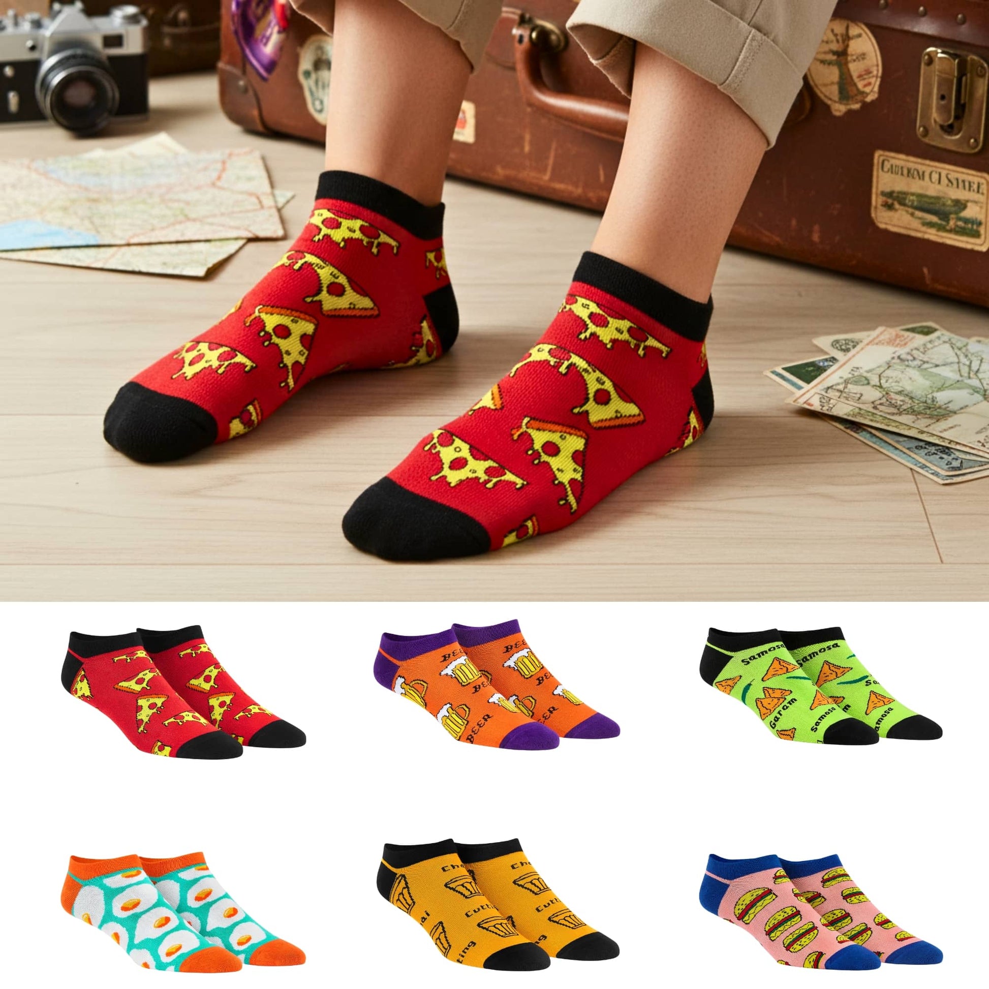 Dynamocks Low Ankle Length Socks for Men and Women