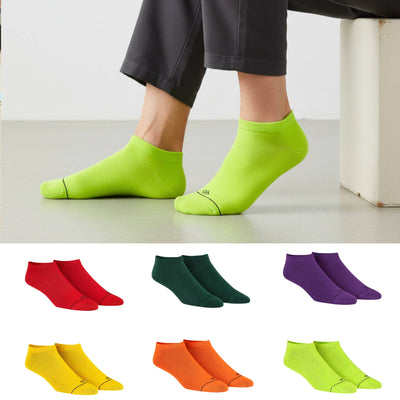 Unisex Low Ankle Length Socks - Pack of 6 Pairs