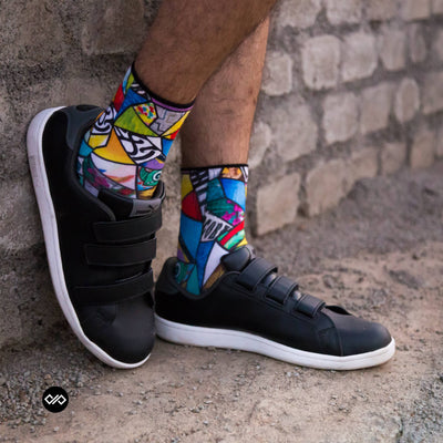 Art Bomb Ankle Socks | Artistic | Dynamocks