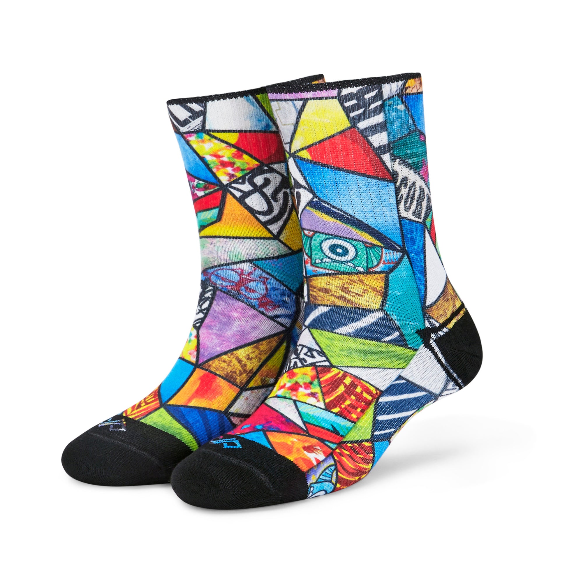 Dynamocks Art Bomb Artistic Ankle Length Socks for Men and Women.