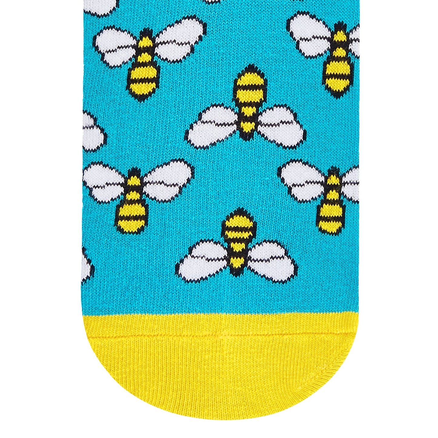 Dynamocks Bees Crew Length Socks for Men and women.