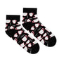 Dynamocks Black Coffee Ankle length socks for men and women.