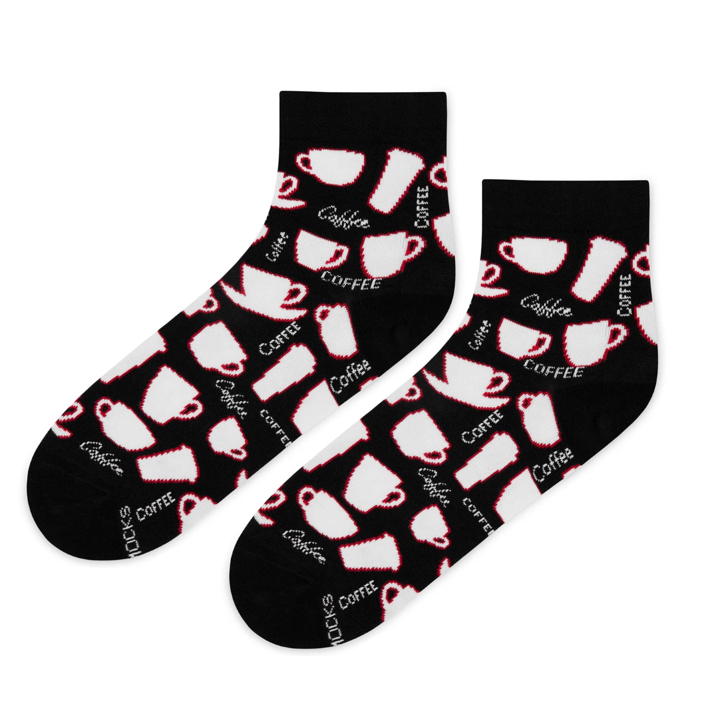 Dynamocks Black Coffee Ankle length socks for men and women.