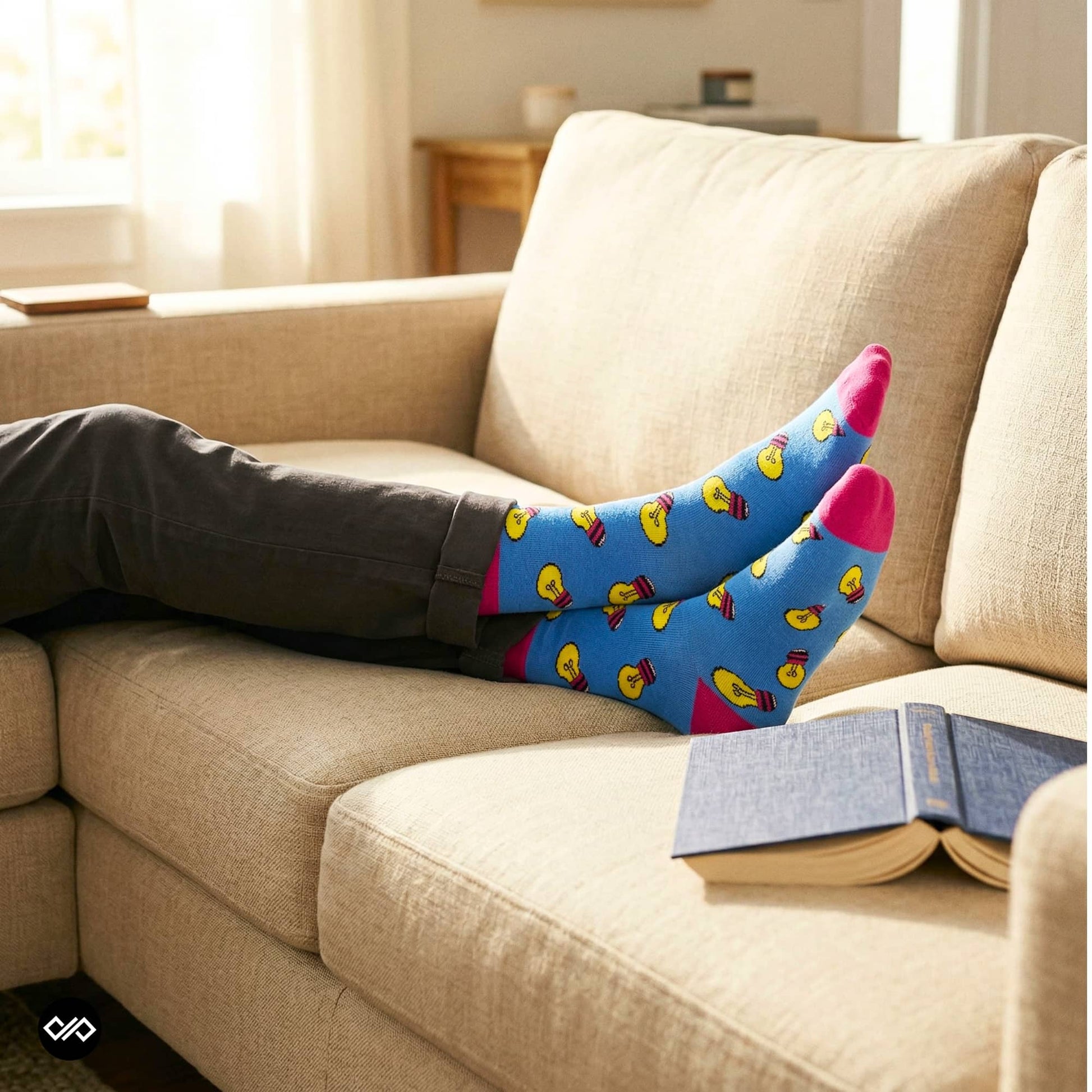 Dynamocks Bulb Crew Length Socks for Men and Women.