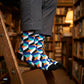 Dynamocks Cube crew length socks for men and women.