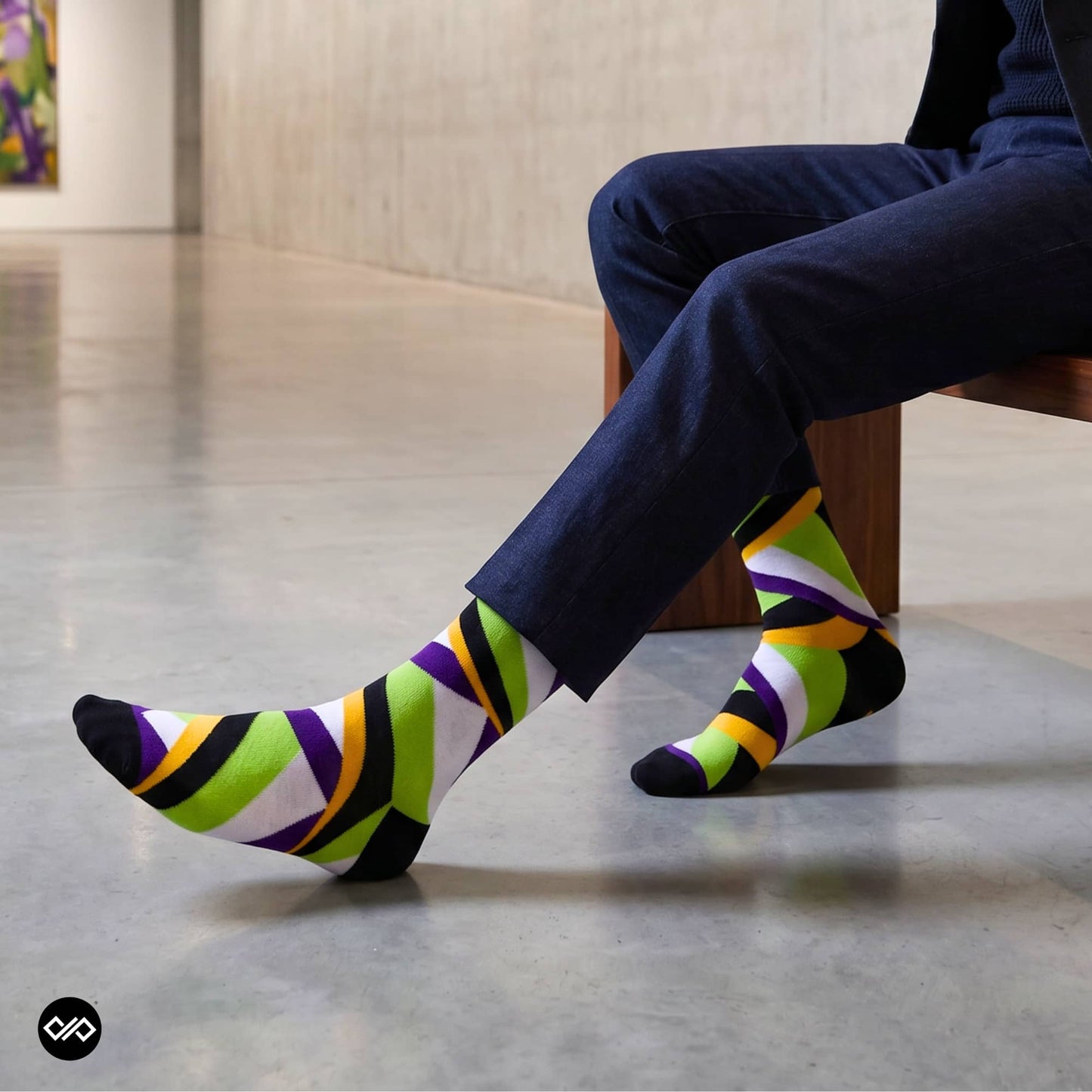 Dynamocks Exotic Crew Length Socks for Men and Women.