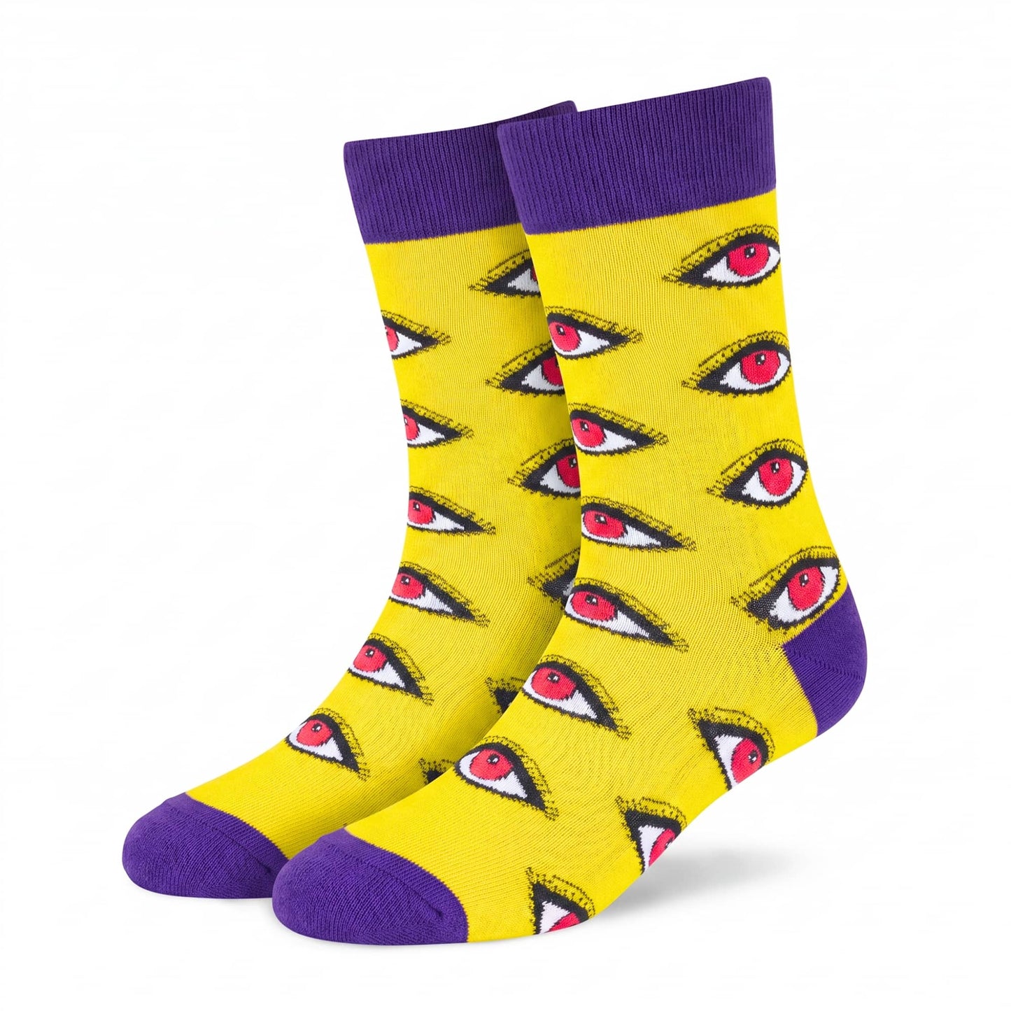 Dynamocks Eycon Crew Length Socks for men and women.
