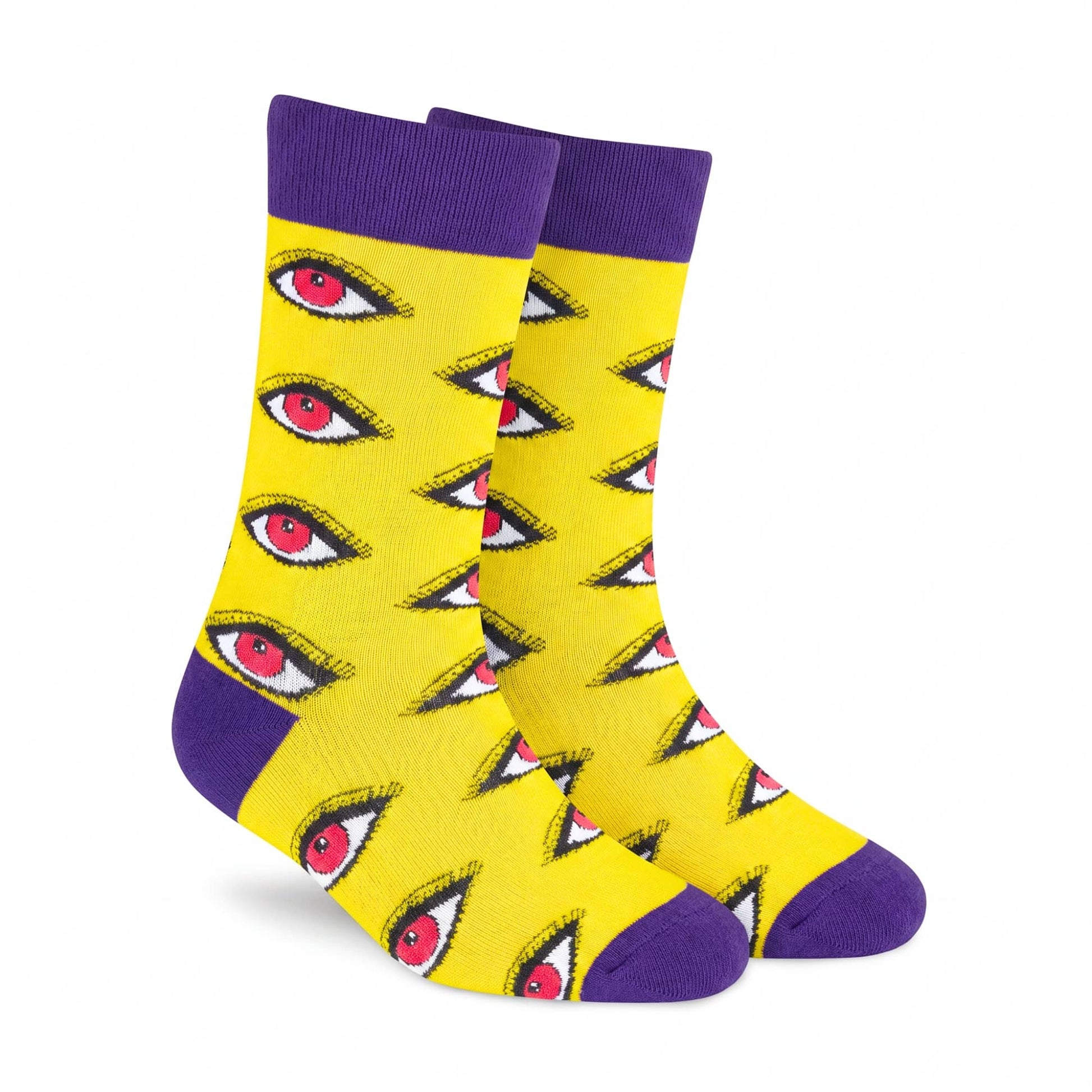 Dynamocks Eycon Crew Length Socks for men and women.