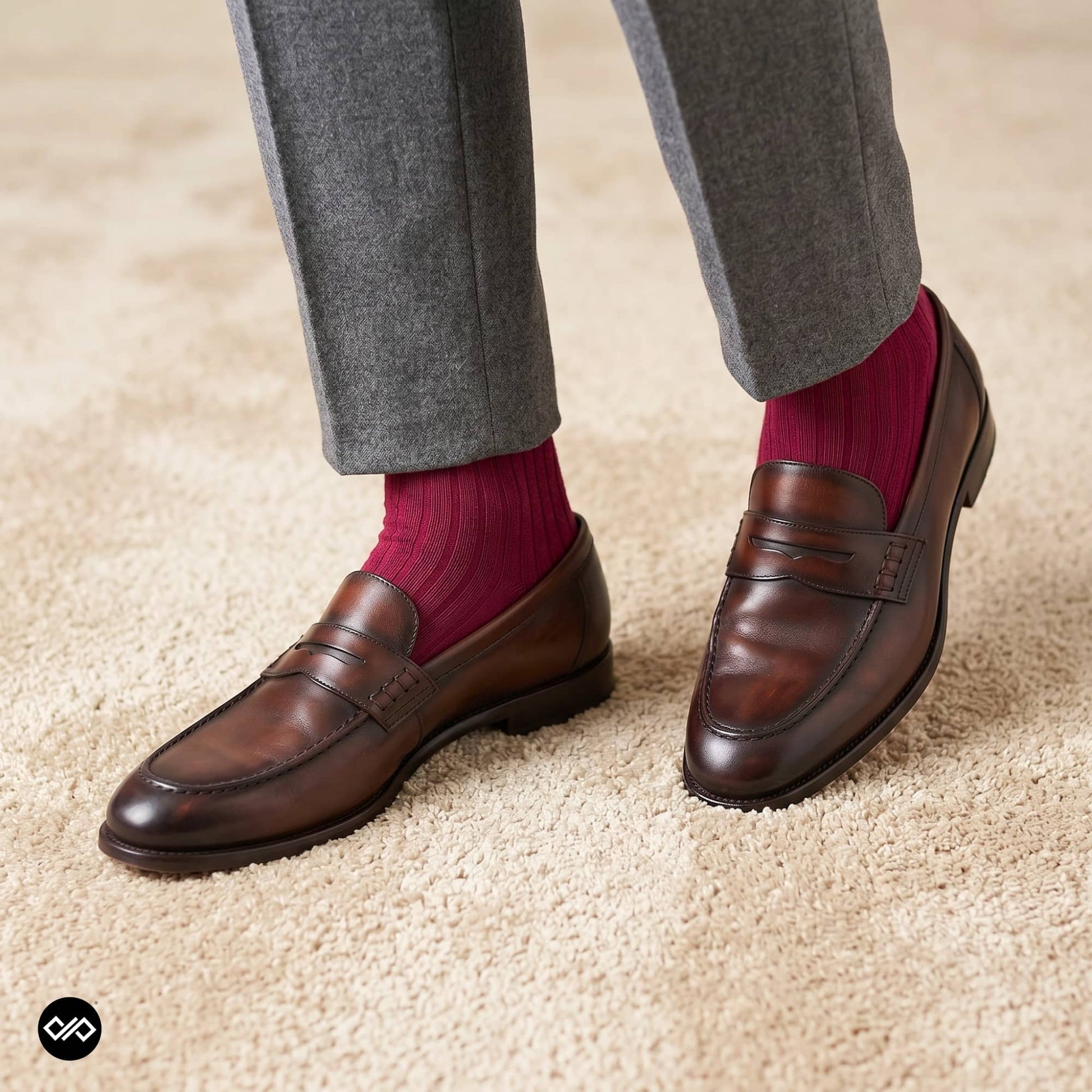 Dynamocks Aqua Crew Length Socks for Men and Women.