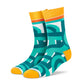 Dynamocks Maze Crew Length socks for men and women.
