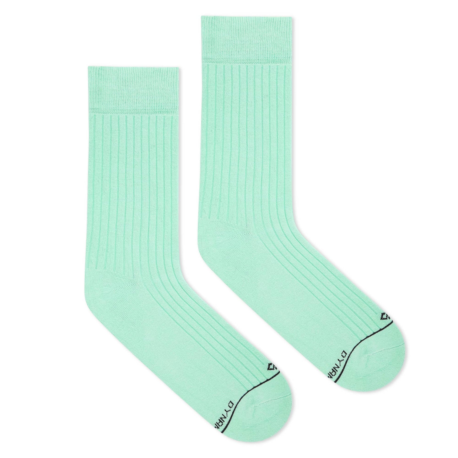 Dynamocks Aqua Crew Length Socks for Men and Women.